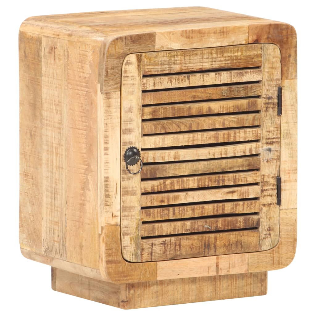 Nightstand 40 x 30 x 50 cm Rough Mango Wood
