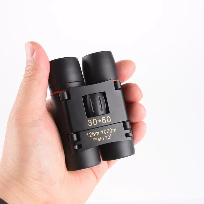 Explorer 30x60 Fernglas für Erwachsene, Faltbar, Hohe Vergrößerung, High-Definition, Low-Light Nachtsicht, Tragbar für den Außenbereich