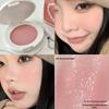Porte-clés Contour Nude Mat Style Coréen: Blush facile à appliquer pour un look subtil et énergique