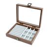 Large Capacity Walnut Jewelry Storage and Display Box