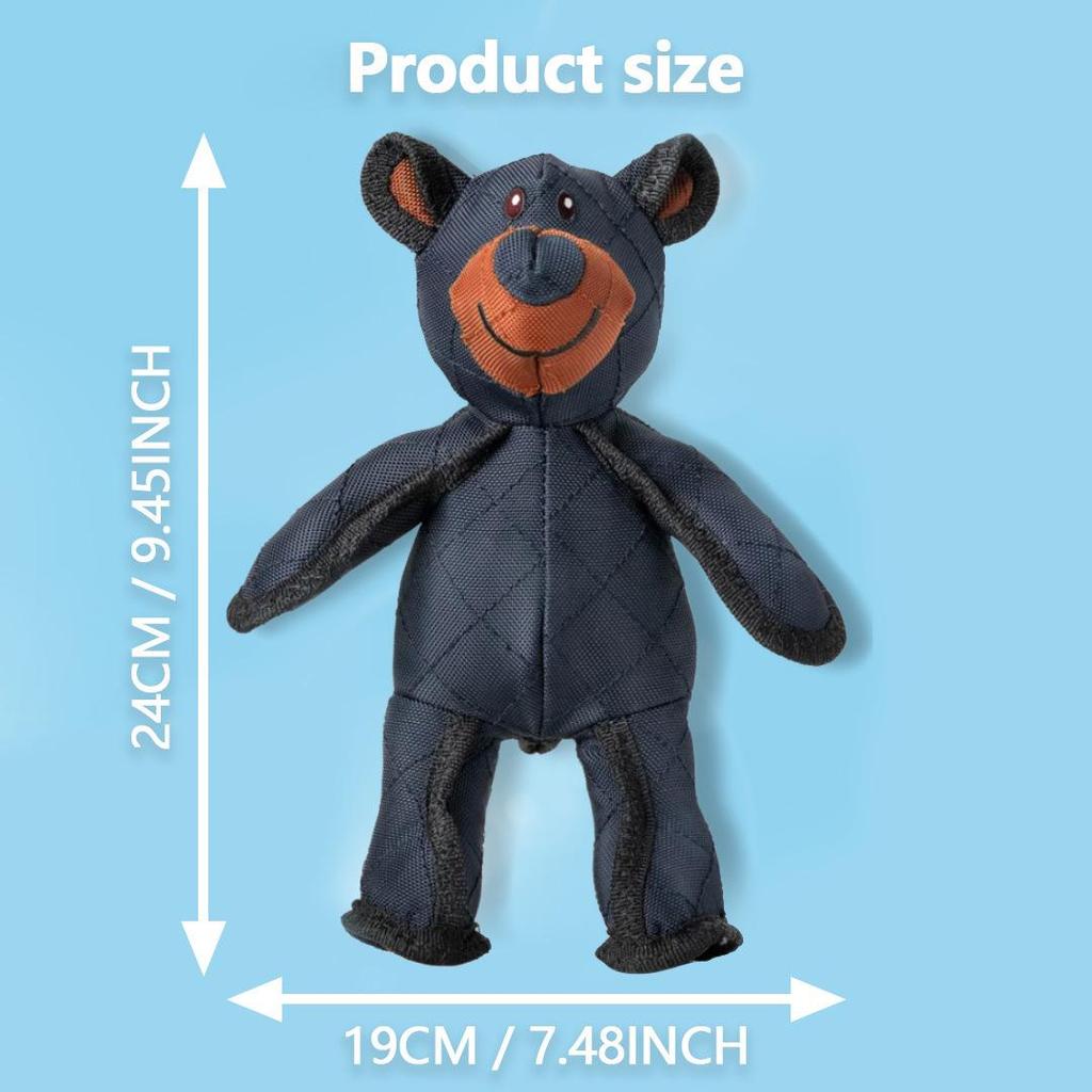 Mighty Bear Durable Dog Squeaky Toy - Oxford Cloth