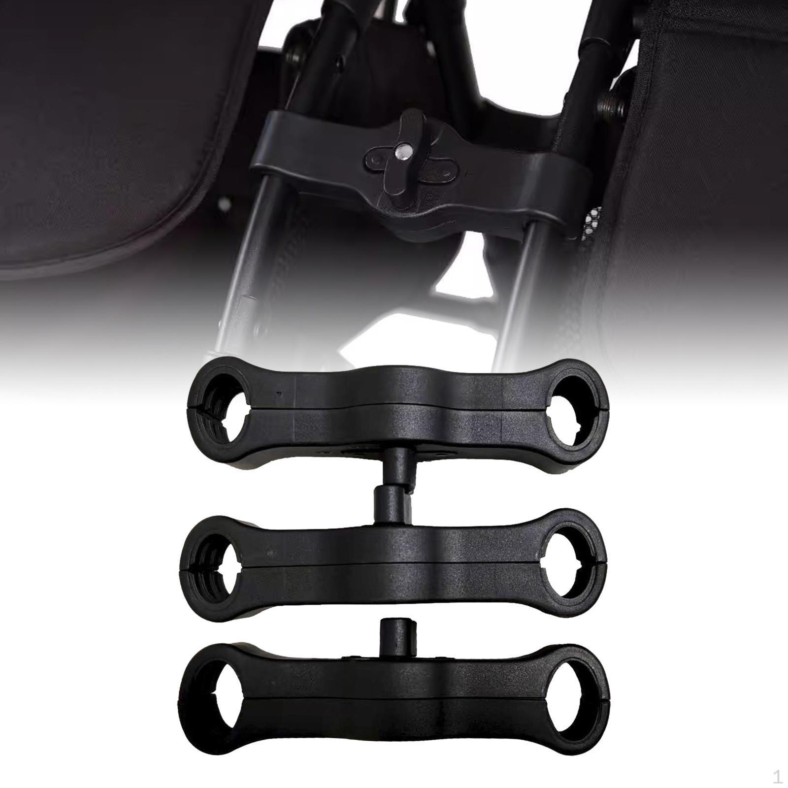 3x Stroller Connectors Turns Two Single Strollers into A Double Quick Practical