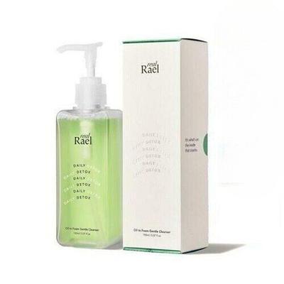 Real Denní detoxikační olej na pěnu Jemný čisticí prostředek 150 ml