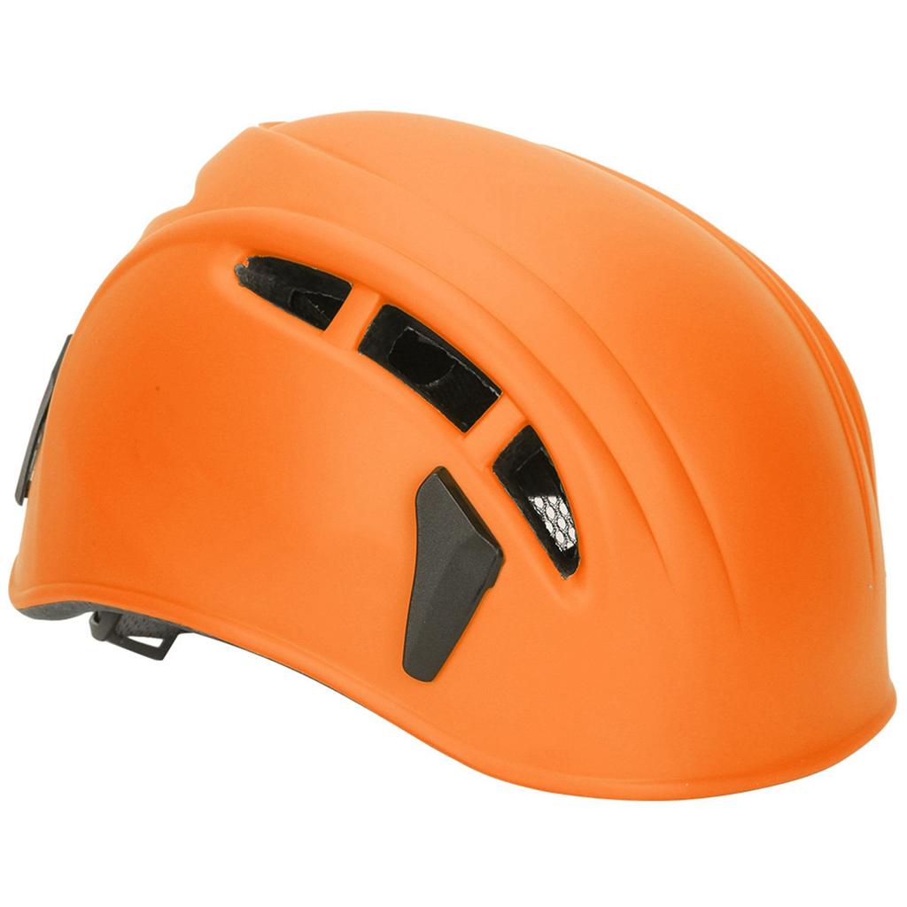Outdoor Sport Sicherheits-Kopfschutzhelm für Bergsteigen Klettern Rollschuhlaufen(Orange)