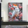 5d DIY Diamond Painting Cross Stitch Parrot Flowers Diamond Embroidery Mosaic Animals Full Round Drill Home Decor