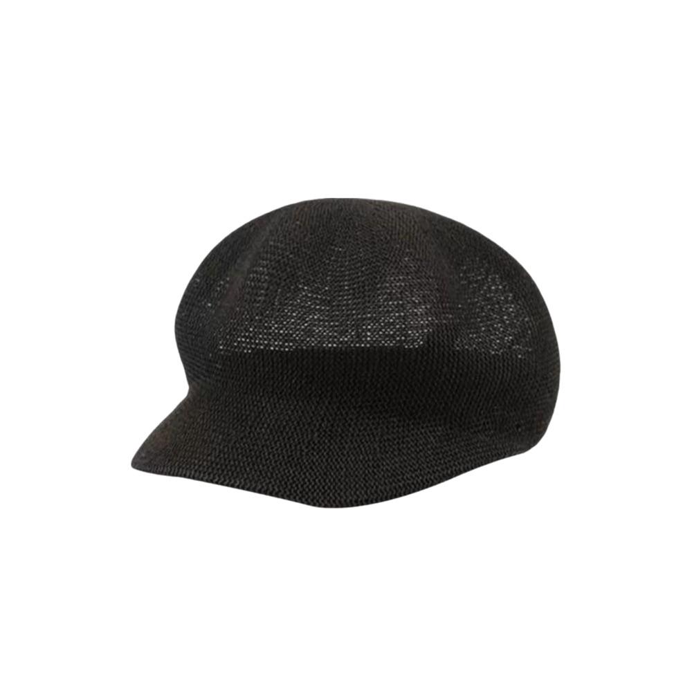 Thin Beach Hat Breathable Grass Hat Retro Painter Hat  Summer чёрный