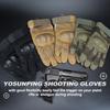 Vojenské taktické rukavice Pánské rukavice na motorku s dotykovým displejem Sportovní ochranné MTB Jezdectví Závodní Motokrosové rukavice Plné
