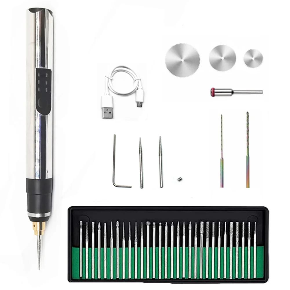 Professional Engraver Drill Machine Electric Drilling Etching Pen 3 Gears Adjustable DIY Power Tools for Ceramic Metal Plastic
