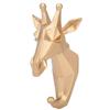 Resin Distinctive Style Animal Shape Bathroom Wall Towel Hanging Hook Coat Hat Keys HangerGiraffe