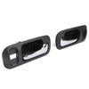1 Pair Interior Door Handle 72124SX0003ZE Front Rear Comfortable Grip Car Inside Door Handle for CR‑V CRV EX LX SE