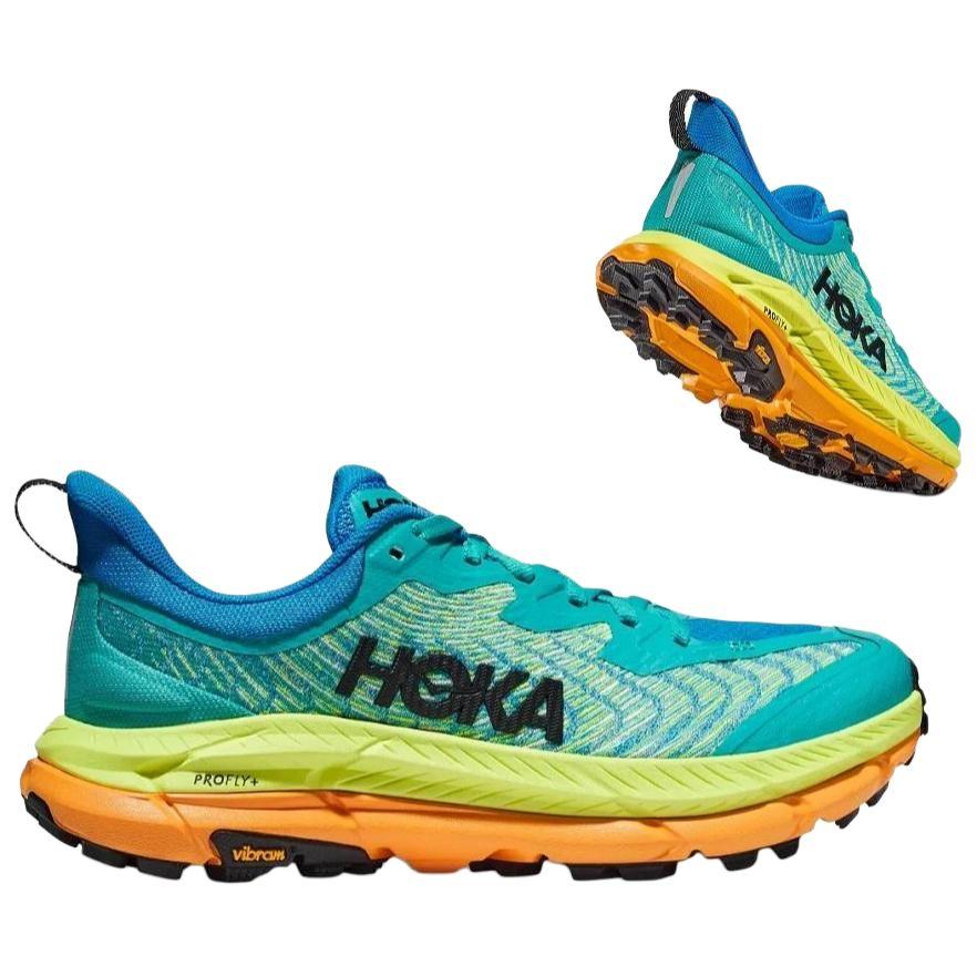 HOKA One One Mafate Speed 4 Ceramic Diva Blue (Damen) Damen Sneaker 1131056CDVB