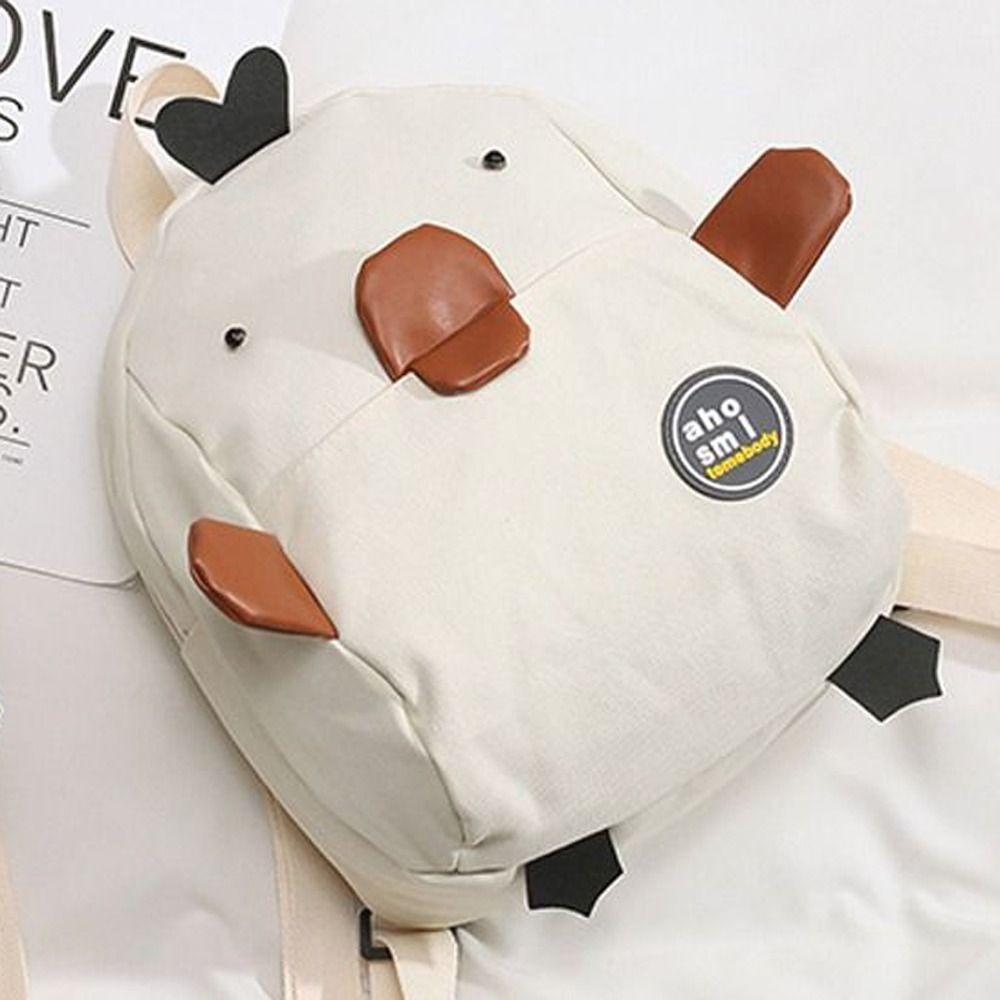 Cartoon Duck Toddler Backpack Large Capacity Cartoon Shoulder Bag Children's School Bag  Gift