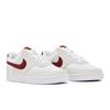 Nike Damen Court Vision Low 'Valentinstag 2024' (Damengrößen) Weiße / Adobe / Drachenrot / Teamrot Skateboard-Schuhe FQ7628 100