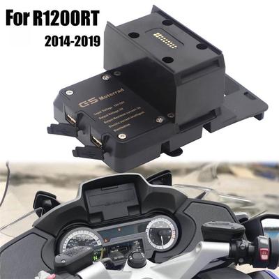 Phone Navigation Bracket For BMW R 1200 RT Motorcycle Parts Phone Holder USB Charging Mount Stand For BMW R1200RT 2014-2019