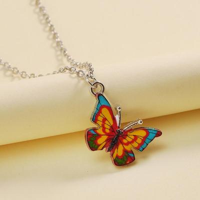 Europäische & Amerikanische Schmetterlingsketten-Halskette - Trendiger Modeschmuck