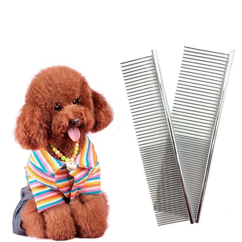 Dog Comb Long Thick Hair Removal Brush Stainless Steel Dog Care Comb | Dog Comb