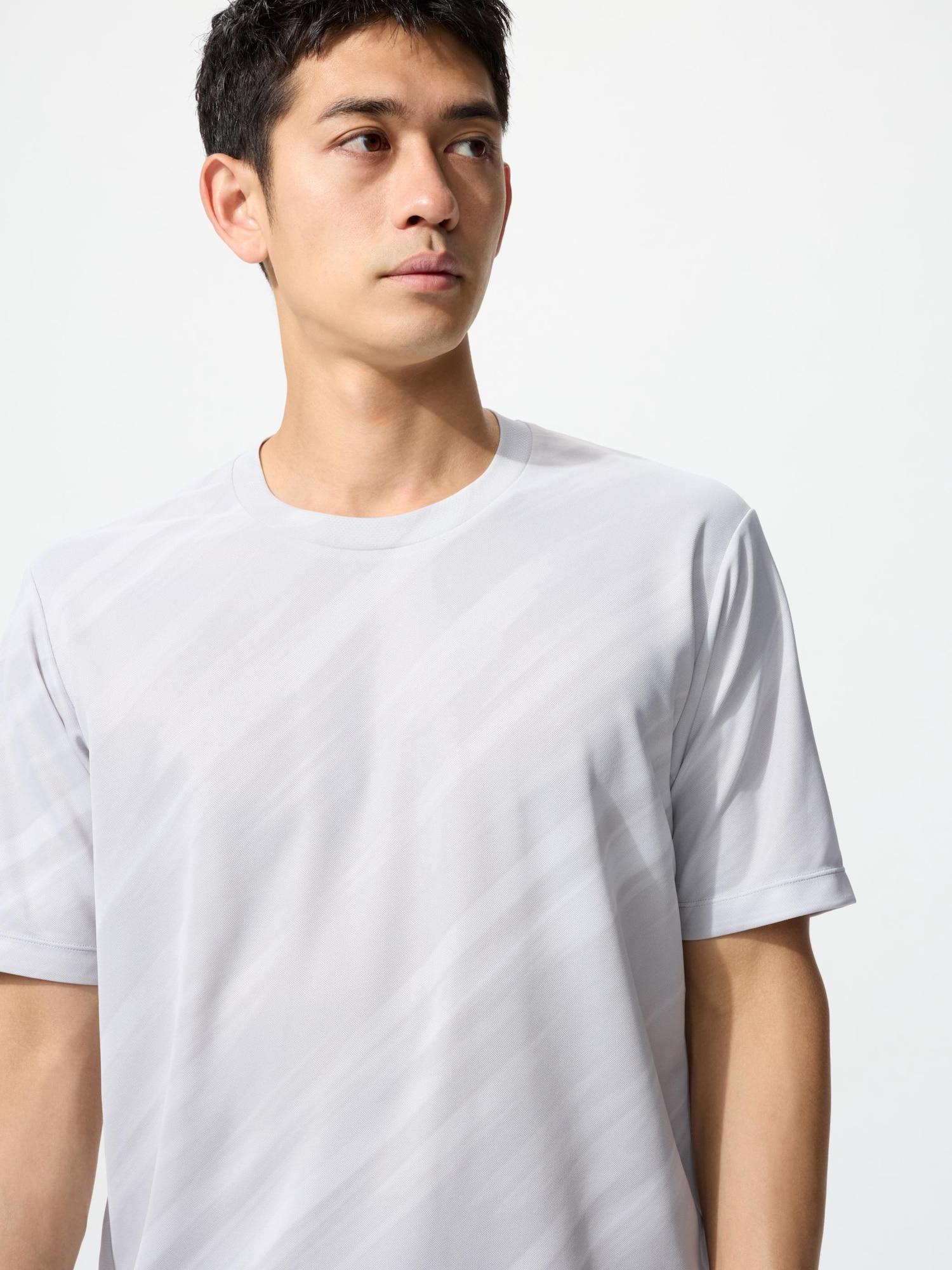 

Uniqlo Сухой Экс Т принт 02 LIGHT GRAY/MEN XS