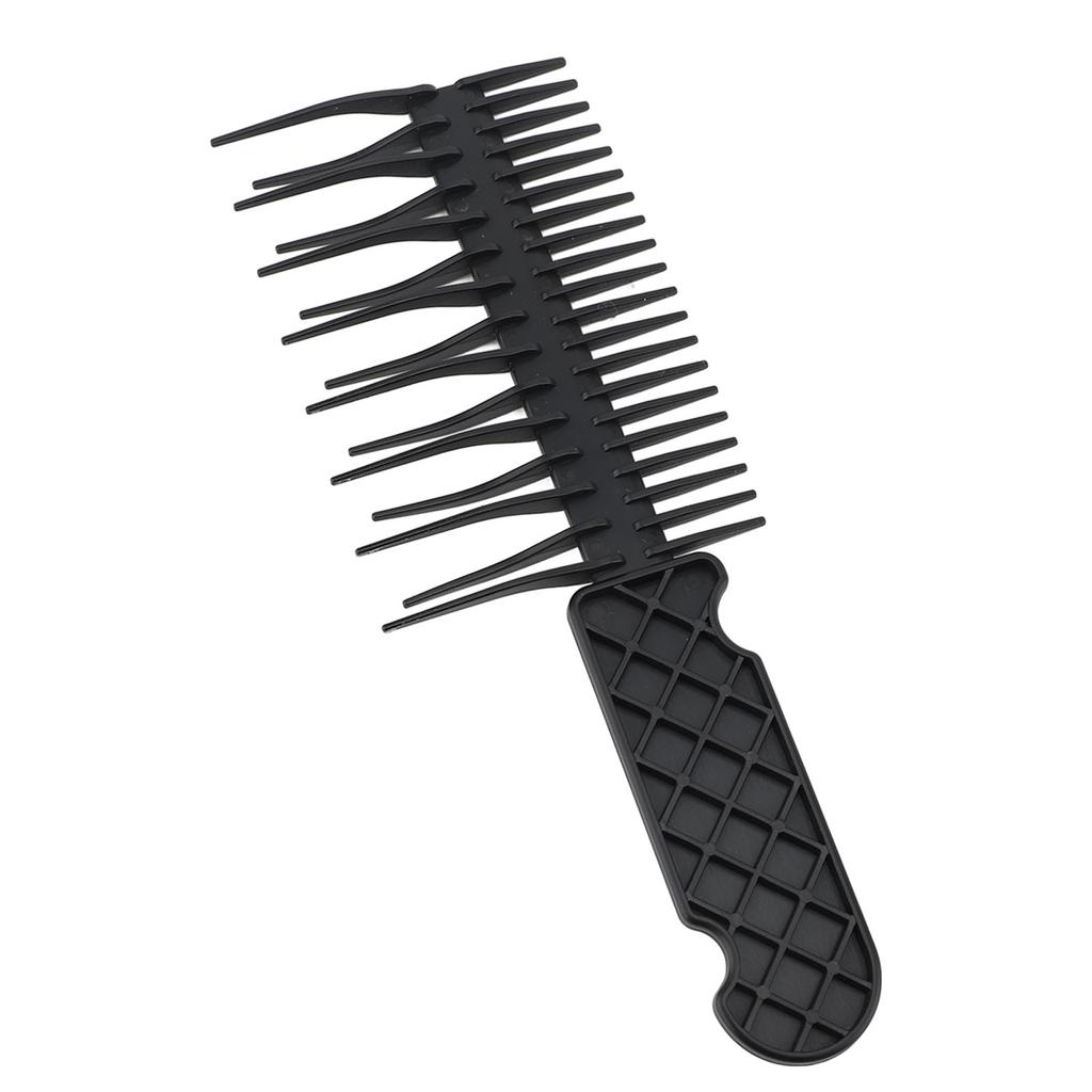 Haarentwirrbürste Entwirrbürste Stylingkamm Breitzahn Anti-Verknotung 2-Wege-Kamm für Nasses Trockenes Haar Kunststoff