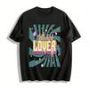 Absolutely Lover Retro Graphic T-Shirt Unisex Casual Loose Fit Trendy Vintage Top Pure Cotton T-shirt
