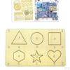 Cutout Blank en Embellishments for Family Ornaments And Crafts Decoration