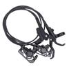 Mountain Bikes Disc Brake Set Alloy Powerful Braking Sensitive Bikes Hydraulic Disc Brake Lever Kit for Cycling