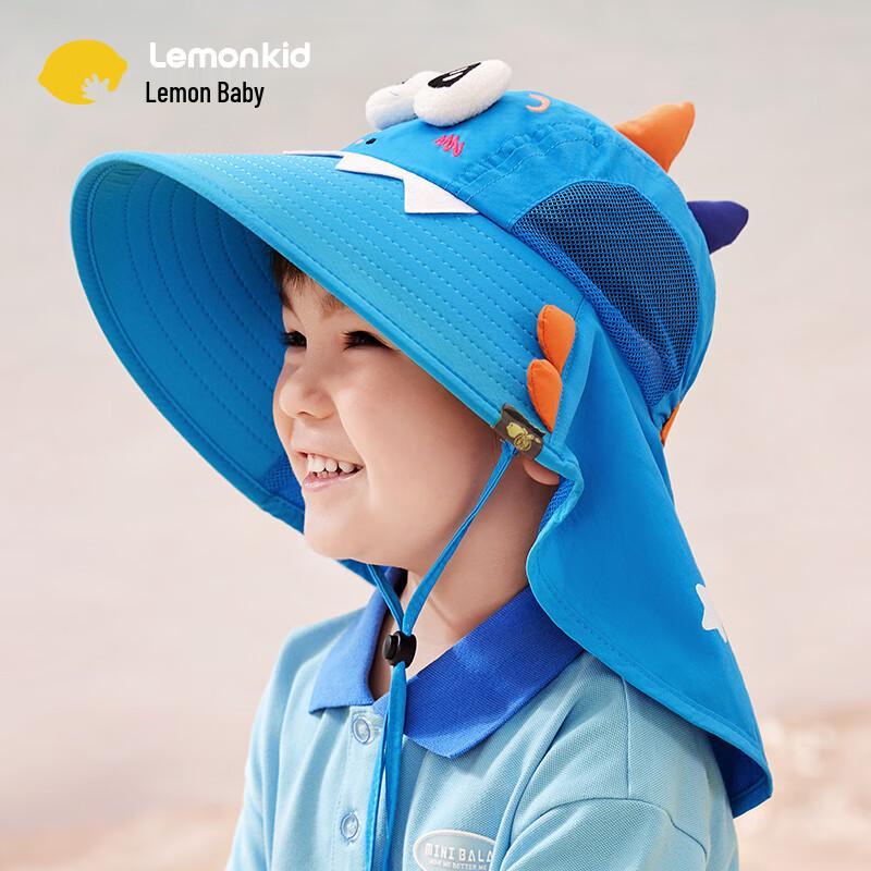 Lemon Baby Kids UV Protection Summer Bucket Hat L