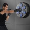 Țintă de perete inteligentă pentru mașină de box muzicală, montată pe sac de nisip cu LED, exerciții de relaxare, agilitate și reacție, pentru antrenament, sporturi de box