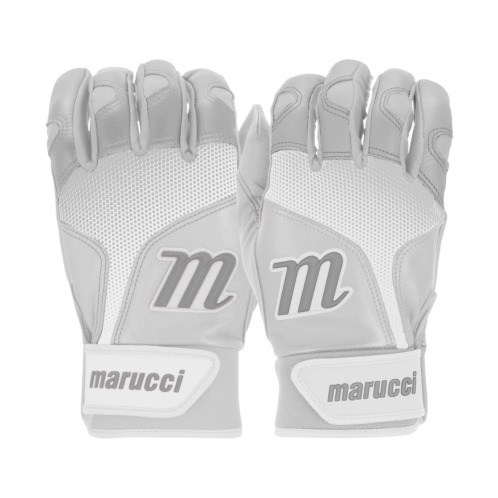 

Marucci Sports PWR Fade Batting Gloves AXXL White