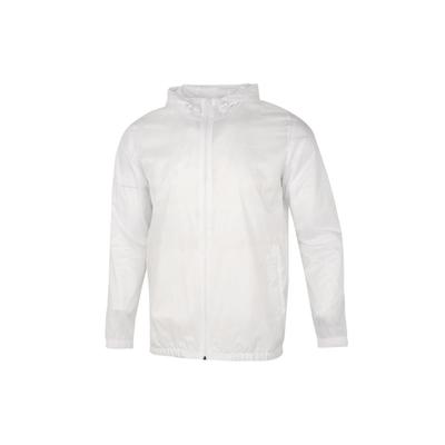 Neo Sports Running Training Windproof Hooded Jacket Men Outerwear White GP5696
