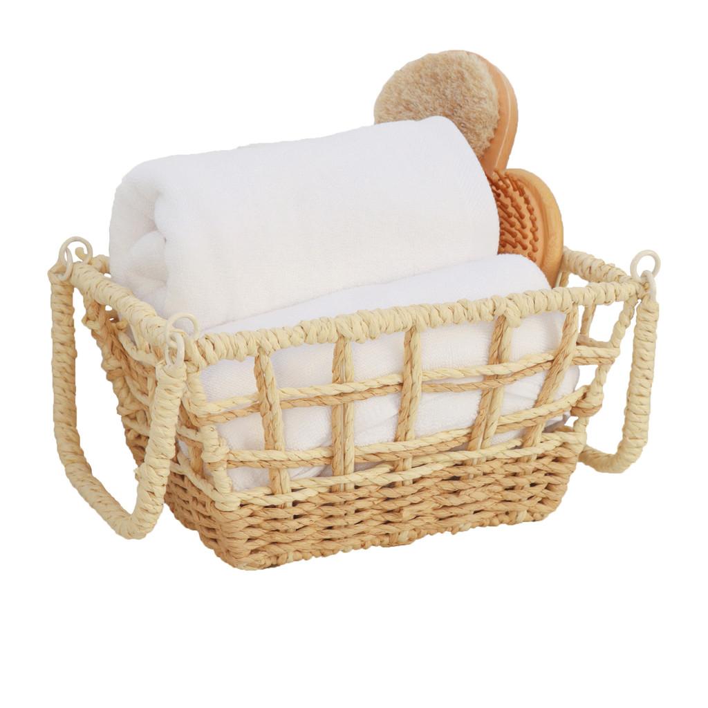 Style Metal Storage Basket With Large Capacity For Home Organization And Snack Storage