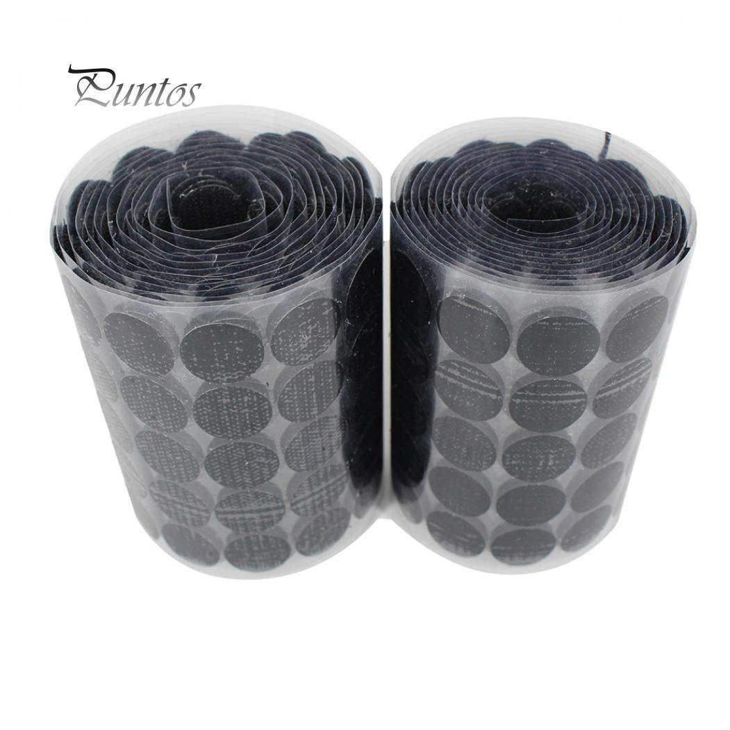 100 шт./компл. 2 см крючок-петля самоклеящиеся монеты точки круги палка лента диски — фото 6