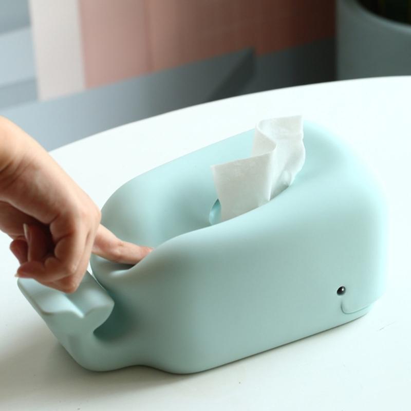 Kreative Silikon-Taschentuchbox Innovative Silikon-Taschentuchbox Eleganter Papierhalter mit benutzerfreundlichen Eigenschaften