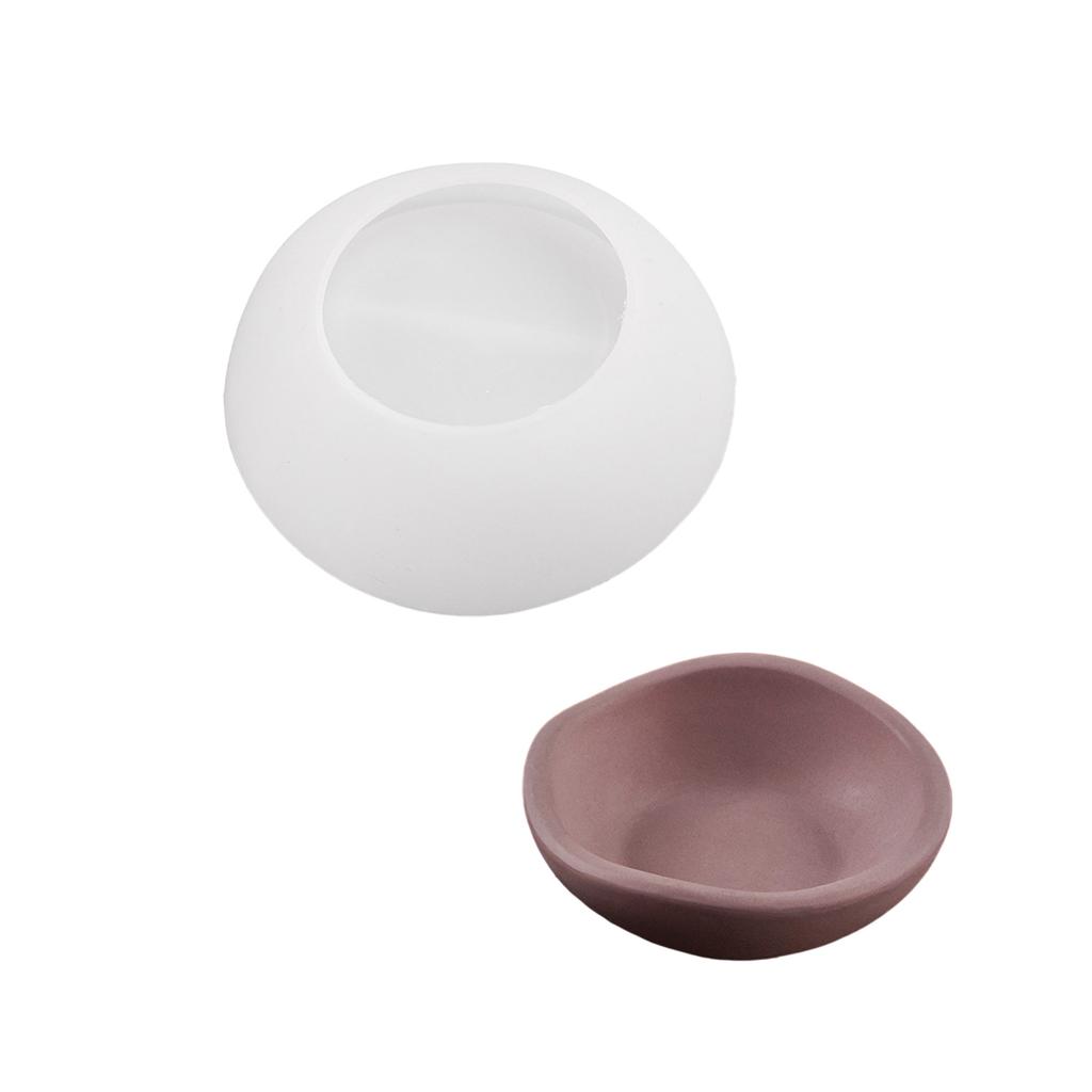 Artistic Irregular Shape Silicone Mold Hand-Making Bowl Mould Suitable for Enthusiasts to Create Resin Bowls and Trays