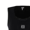 Loewe Tank Tops Women's Black Crew Neck Moderate Other S359Y23X85-1100