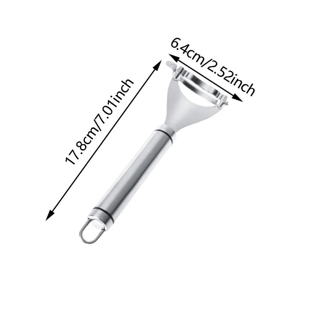 Stainless Steel Corn Peeler Serrated Edge Corn Thresher Manual Corn Planer Kitchen Utensil