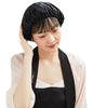 GOOSEA Silk Night Natural 6A 22 Hair Cap for Long Elastic Prevents Split Ends and Perfect for Postpartum Birthday Black Cap, 100% Silk, Momme, Hair,