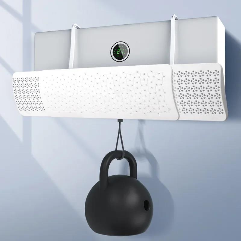 Retractable Air Conditioning Windshield Anti-Direct Blowing Windproof Air Outlet Baffle Cold Wind Guide Air Conditioner Covers Air Filters 7