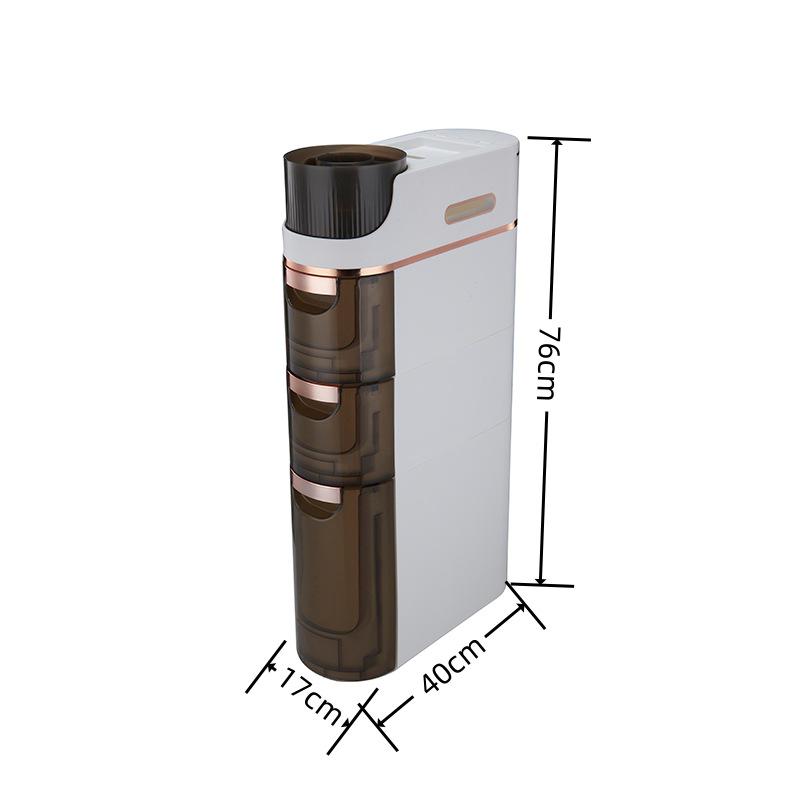 Multi-Room Narrow Gap Storage Rack for Bathroom, Kitchen, and Bedroom