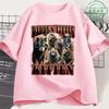 Daddys Little Kitten Funny Wolf Meme Unisexs Cotton Shirt Y2k Harajuku Graphic Tshirts Unisex Short Sleeve Streetwear Women Shirt