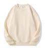 Silver Fox Fleece Sweatshirt Fleece-Lined Thickened Crew Neck Sweatshirt Men's & Women's Fashion Fall Winter Loose-Fit Drop-Shoulder Basic Sweatshirt