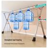 Bo Yi Duo Floor Folding Retractable Stainless Steel Clothes Drying Rack