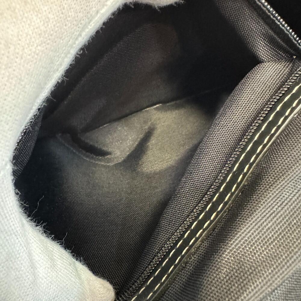 COACH 6842 Crossbody, one belt Signature canvas Shoulder Bag black canvas Used