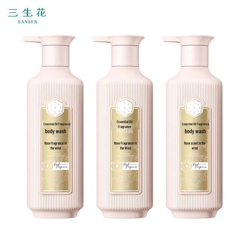 San Sheng Hua Pechoin Rose Essential Oil Amino Acid Shower Gel