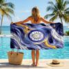 Asciugamano da Spiaggia Leeds United Football Morbido Microfibra Asciugamano Estivo Asciugatura Rapida Assorbente per Spiaggia Piscina Viaggio