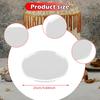 Cake Separator Plate Easy to Use Clear Multipurpose Reusable Baking Tool Cake Divider for Desserts Snacks Cupcakes Pies Cake