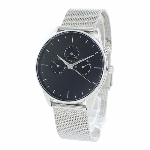 

Christian Paul Men s/Women s Calendar Watch with Black Dial and Silver Dial (181HBS4020)