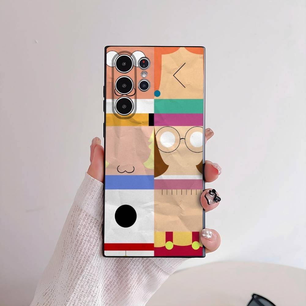 Funny F-Family Cute G-Guys Phone Case For Samsung Galaxy S25 S24 S22 S23 Ultra S21 S20 Plus 5G Frosted Non-Slip Full Soft Cover