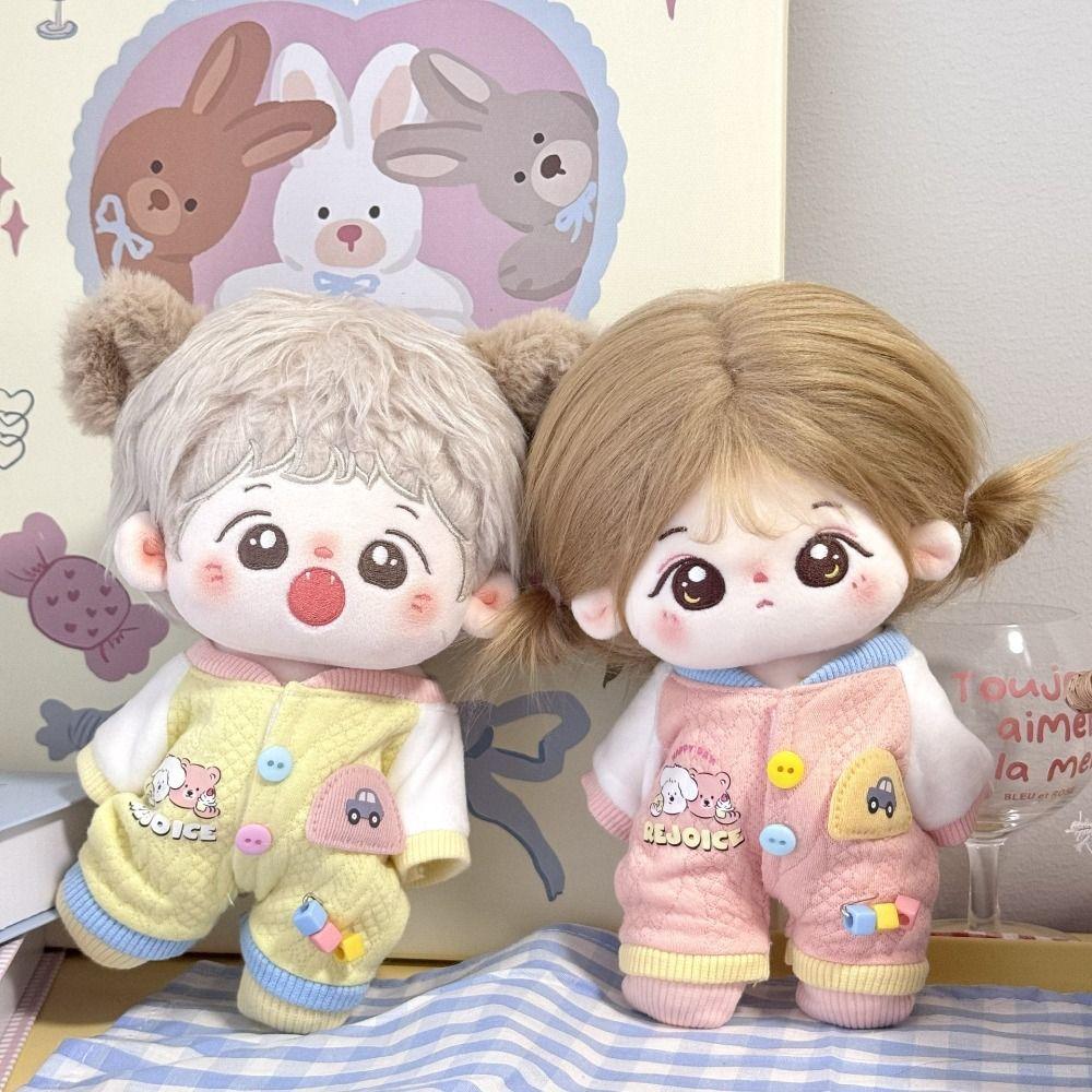 Peaked Cap 20cm Cotton Doll Clothes Outfit Plush Doll Clothes  Doll Accessories