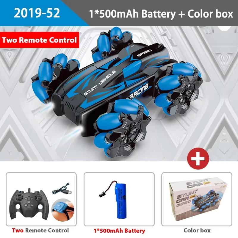 Non-Toxic Remote Control Toys F1 Rc Drift Car With Music Led Lights 2.4G Wrist Watch Gesture Radio Stunt Cars 4Wd Electric Children Toys