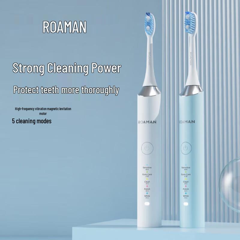ROAMAN E7pro Sonic Electric Toothbrush CN Plug (adapter Included)